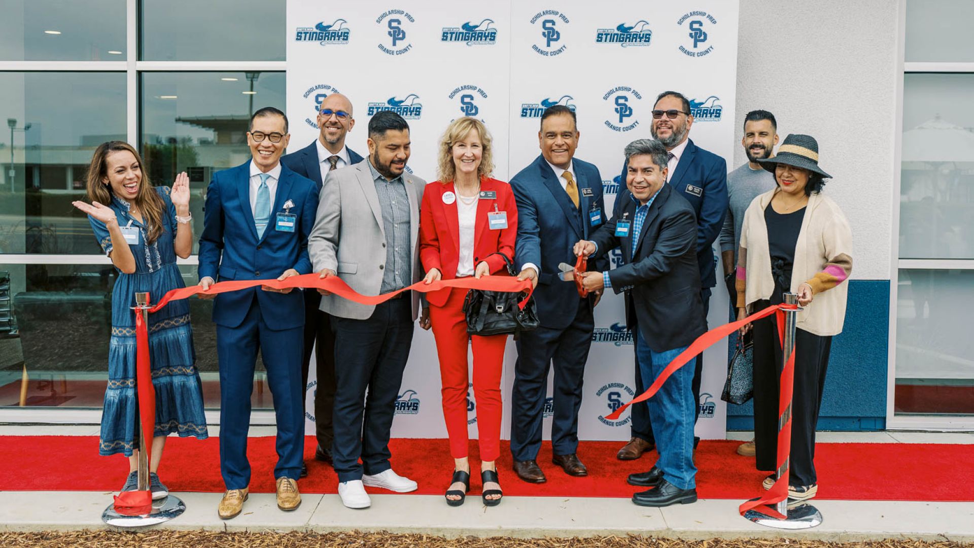 Creating Community Change With TK-3rd Campus Ribbon Cutting
